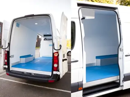 refrigerated van hire easy loading